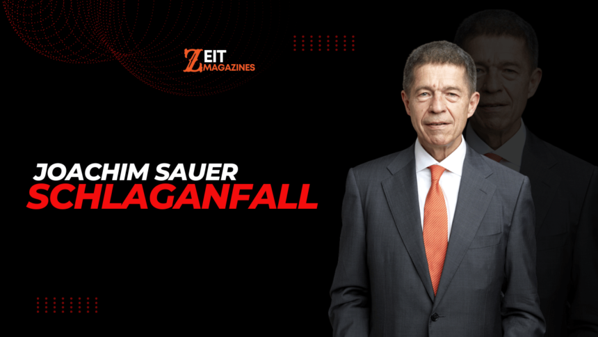 Joachim Sauer Schlaganfall